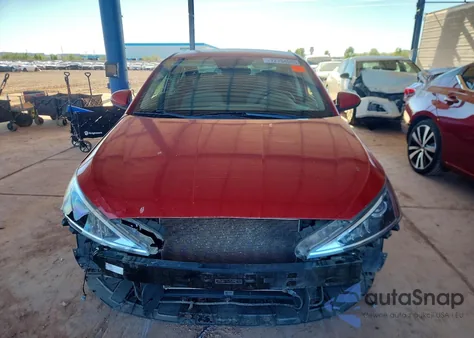 2019 Hyundai Elantra Sel from USA, damaged, VIN 5NPD84LF2KH442785